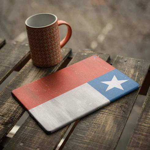 Chile Flag Distressed iPad Skins